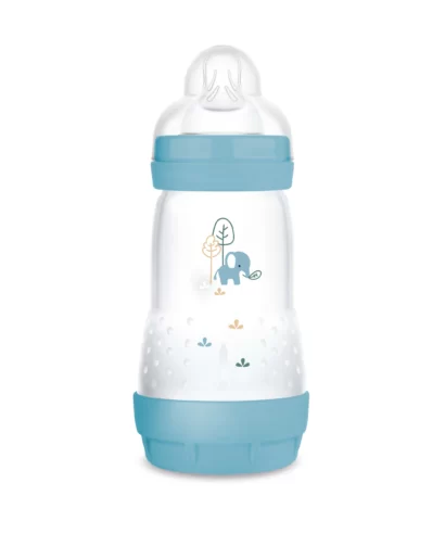 Mam fles blauw