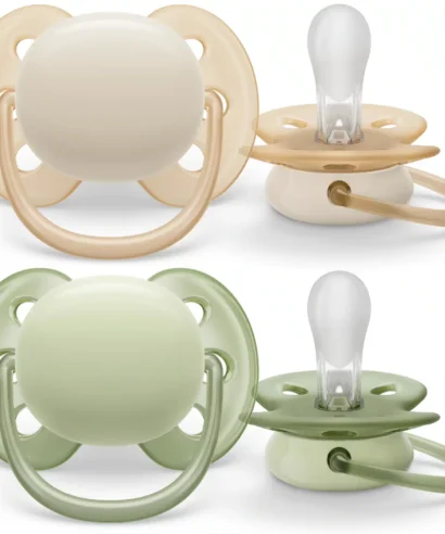 Philips Avent fopspeen Ultra Soft 0-6 groen